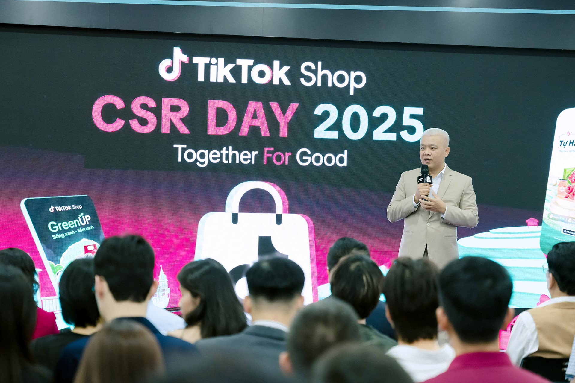 Ông Nguyễn Lâm Thanh, đại diện TikTok Việt Nam. Ảnh: BTC