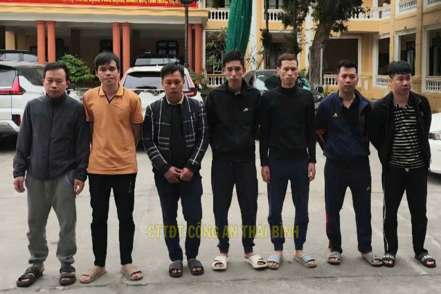 Các đối tượng tại cơ quan điều tra