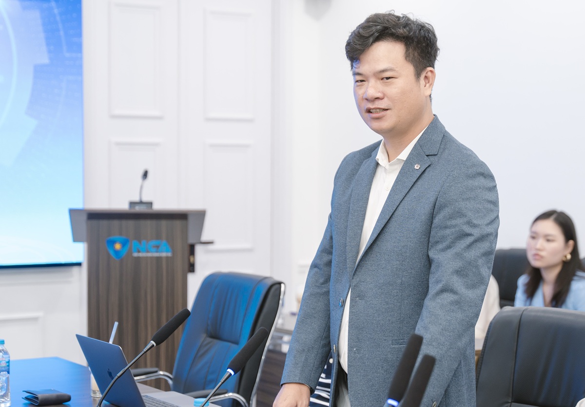 Thiếu tá Trần Trung Hiếu, Phó giám đốc Trung tâm An ninh mạng Quốc gia.